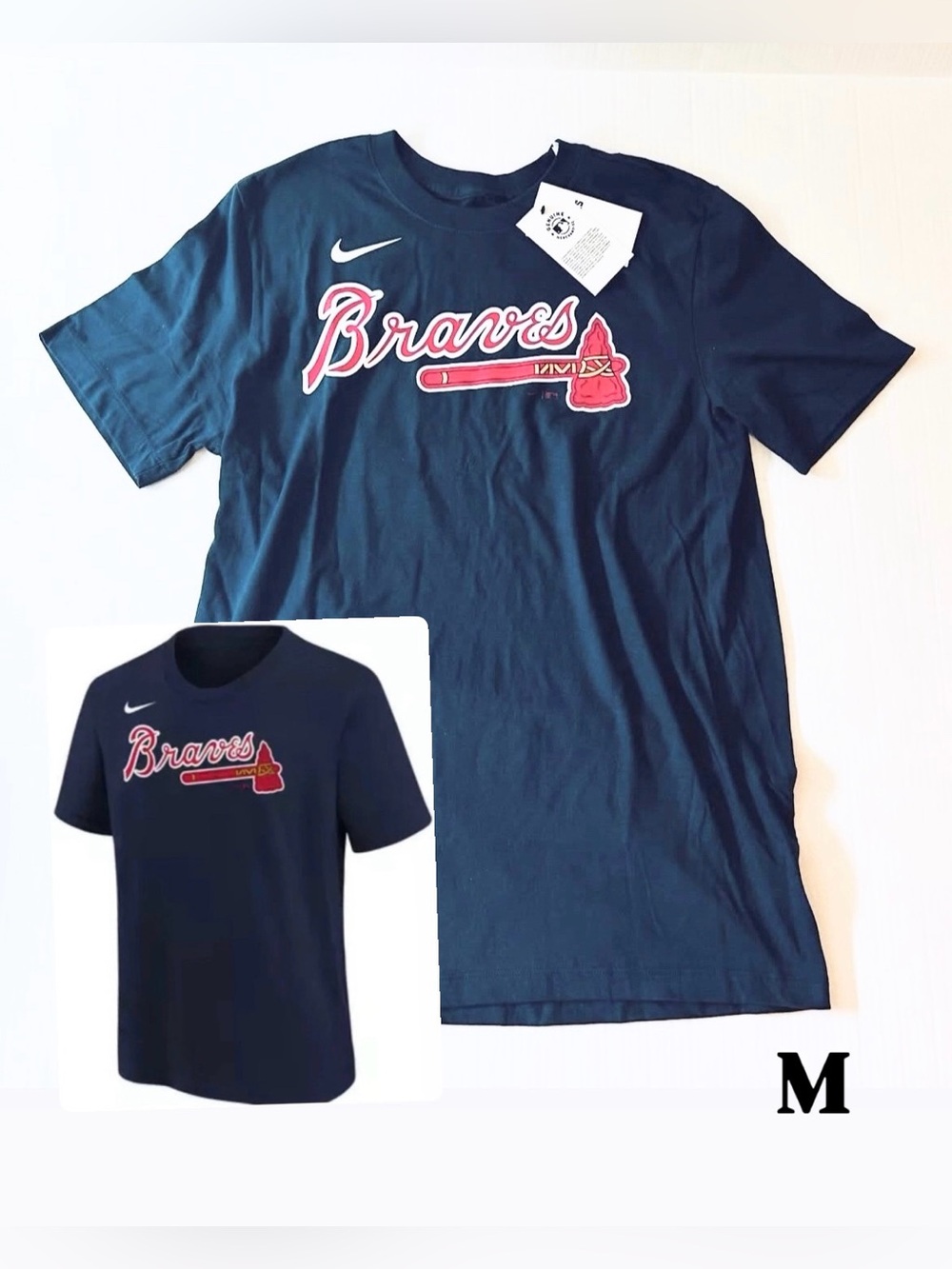Nike Atlanta Braves Max Fried Fuse Name Number T-Shirt Men’s Size M